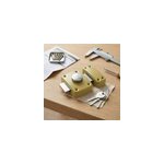 Verrou de s�ret� � bouton 45 mm �23 cm dor�