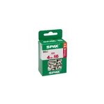 Vis à bois tête ronde wirox spax torx a9j 4, 5x16mm - 100 pièces Vis à bois tête ronde wirox spax torx a9j 4, 5x16mm - 100 pièces