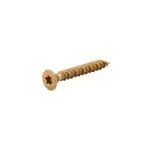 Vis à bois turbodrive premium torx zinguée jaune 3. 5x25 mm - 100 pièces Vis à bois turbodrive premium torx zinguée jaune 3. 5x25 mm - 100 pièces