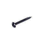 Vis penture �toile acier noir � 6 x 40 mm