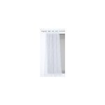 Voilage  oeillets effet jacquard alma imprim gomtrique blanc ivoire l. 240 x l. 140cm rocle
