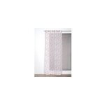 Voilage tamisant � illet play rocle l. 140 x l. 240 cm rouge bourgogne