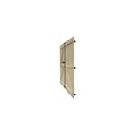 Volet battant bois naturel fortia - l. 100 x h. 215 cm - 2 vantaux Volet battant bois naturel fortia - l. 100 x h. 215 cm - 2 vantaux