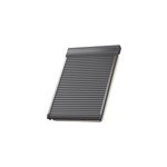 Volet roulant rigide pour fen�tre de toit, gris anthracite, �lectrique, l. 114 x h. 140 cm, velux sml ...