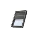 Volet roulant souple pour fen�tre de toit, gris anthracite, � �nergie solaire, l. 55 x h. 78 cm, velux ...