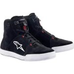Baskets alpinestars chrome noir gris rouge fluo Baskets alpinestars chrome noir gris rouge fluo