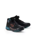 Baskets alpinestars cr - x drystar riding noir ptrole orange fluo