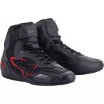 Baskets alpinestars faster 3 rideknit noir gris foncé rouge Baskets alpinestars faster 3 rideknit noir gris foncé rouge