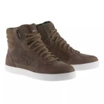 Baskets alpinestars j - 6 waterproof marron