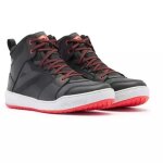 Baskets dainese suburb d - wp noir blanc rouge lava