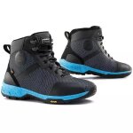 Baskets falco hyke noir cyan