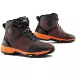 Baskets falco hyke noir orange