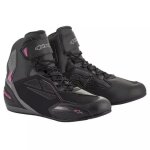 Baskets femme alpinestars stella faster 3 drystar noir gris fuchsia