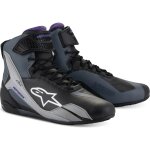 Baskets femme alpinestars stella faster - 4 noir gris violet Baskets femme alpinestars stella faster - 4 noir gris violet