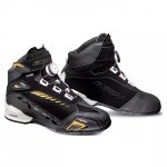 Baskets femme ixon lady bull wp noir blanc or