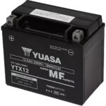 Batterie yuasa ytx12 12v 10ah - prte a l'emploi
