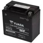 Batterie yuasa ytx14 12v 12. 6ah - prte a l'emploi