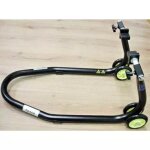 Bquille avant bihr home track supports en t radial noir mat