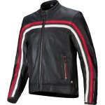 Blouson alpinestars dyno noir rouge ruby ecru