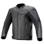 Blouson alpinestars faster v2 leather noir