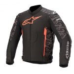 Blouson alpinestars t - gp plus r v3 camo rouge fluo
