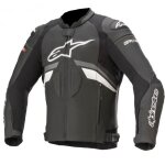 Blouson alpinestars gp plus r v3 gris fonc� blanc