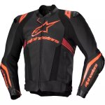 Blouson alpinestars missile v3 ignition noir rouge fluo dark rouge