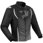 Blouson bering gang noir gris blanc