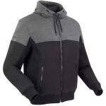 Blouson bering hoodiz vented noir anthracite