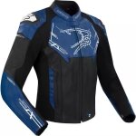 Blouson bering snap noir bleu