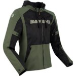 Blouson bering spirit noir kaki