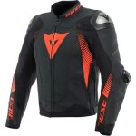 Blouson dainese super speed 4 noir rouge fluo 51g