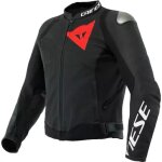 Blouson dainese sportiva cuir perforé noir mat Blouson dainese sportiva cuir perforé noir mat