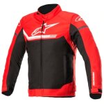 Blouson enfant alpinestars mm93 austin waterproof rouge noir