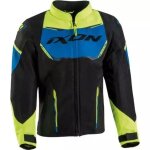 Blouson enfant ixon striker air kid noir bleu jaune Blouson enfant ixon striker air kid noir bleu jaune