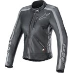 Blouson femme alpinestars stella dyno noir tar gris fonc gris