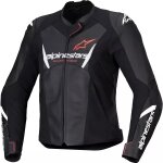 Blouson femme alpinestars stella faster v3 noir blanc corail fluo