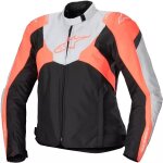 Blouson femme alpinestars stella t - jaws v4 waterproof noir gris corail fluo Blouson femme alpinestars stella t - jaws v4 waterproof noir gris corail fluo