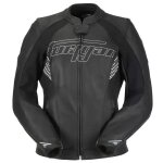 Blouson femme furygan lady alba noir blanc