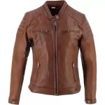 Blouson femme helstons jody soft tan cir