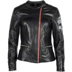 Blouson femme helstons cher soft noir