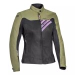 Blouson femme ixon lady orion noir kaki rose
