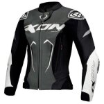 Blouson femme ixon vortex 3 noir anthracite blanc