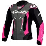 Blouson femme ixon vortex 3 noir rose blanc