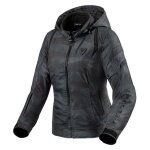 Blouson femme rev'it flare 2 lady camouflage noir gris