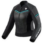 Blouson femme rev'it lady median noir turquoise