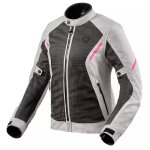 Blouson femme rev'it torque 2 h2o ladies noir gris clair
