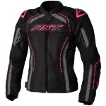 Blouson femme rst s - 1 mesh noir rose fluo