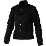 Blouson femme rst x kevlar sherpa denim noir