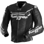 Blouson furygan sirius noir blanc